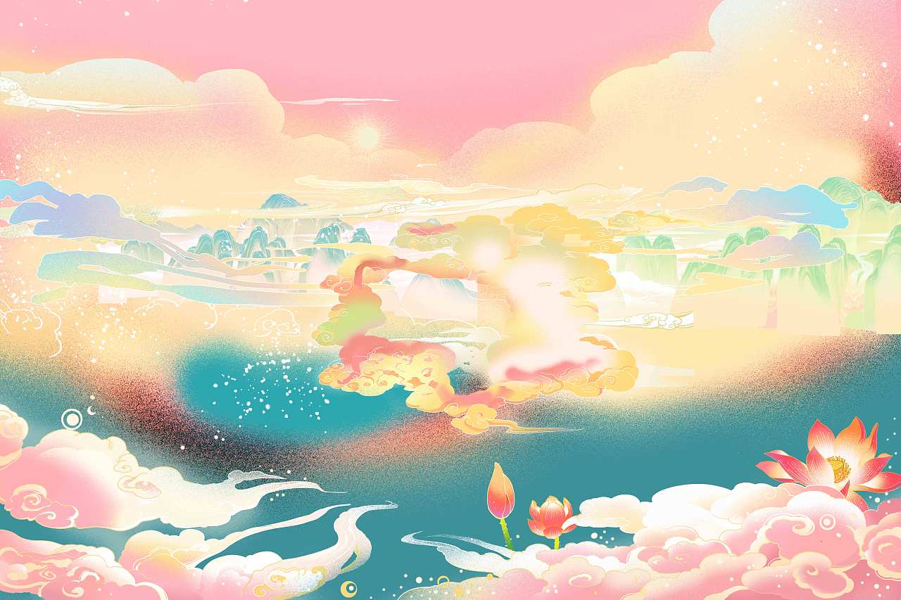 八仙过海（图ZMTk3MjA0MjQ4） - 商业插画 - 站酷设计师BrickRed砖红原创素材 - 站酷ZCOOL