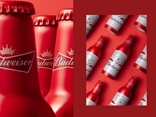 百威啤酒产品摄影