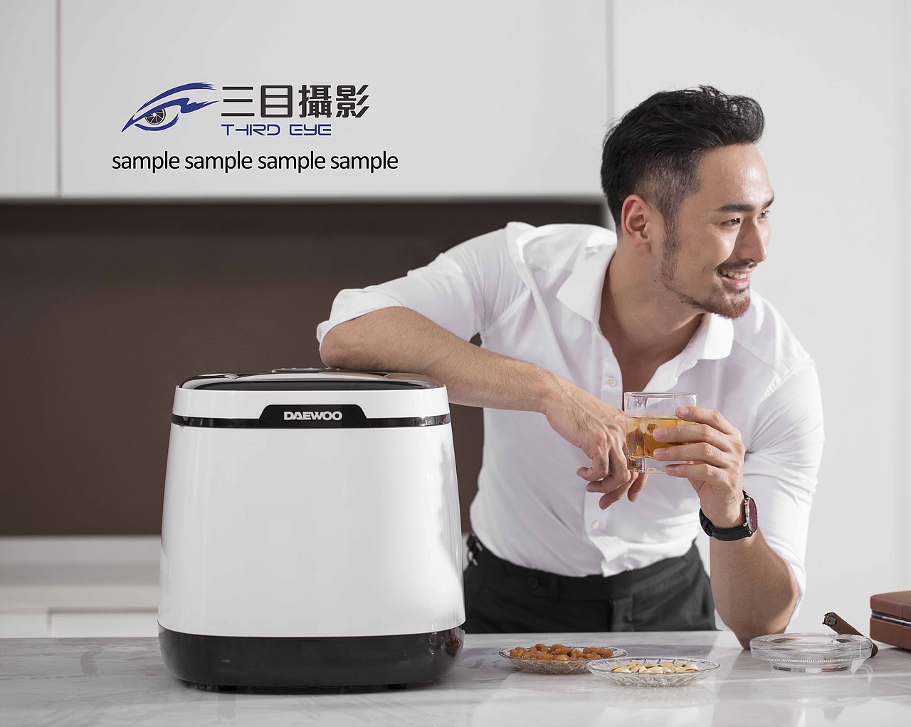 韩国大宇家用制冰机【三目摄影作品】