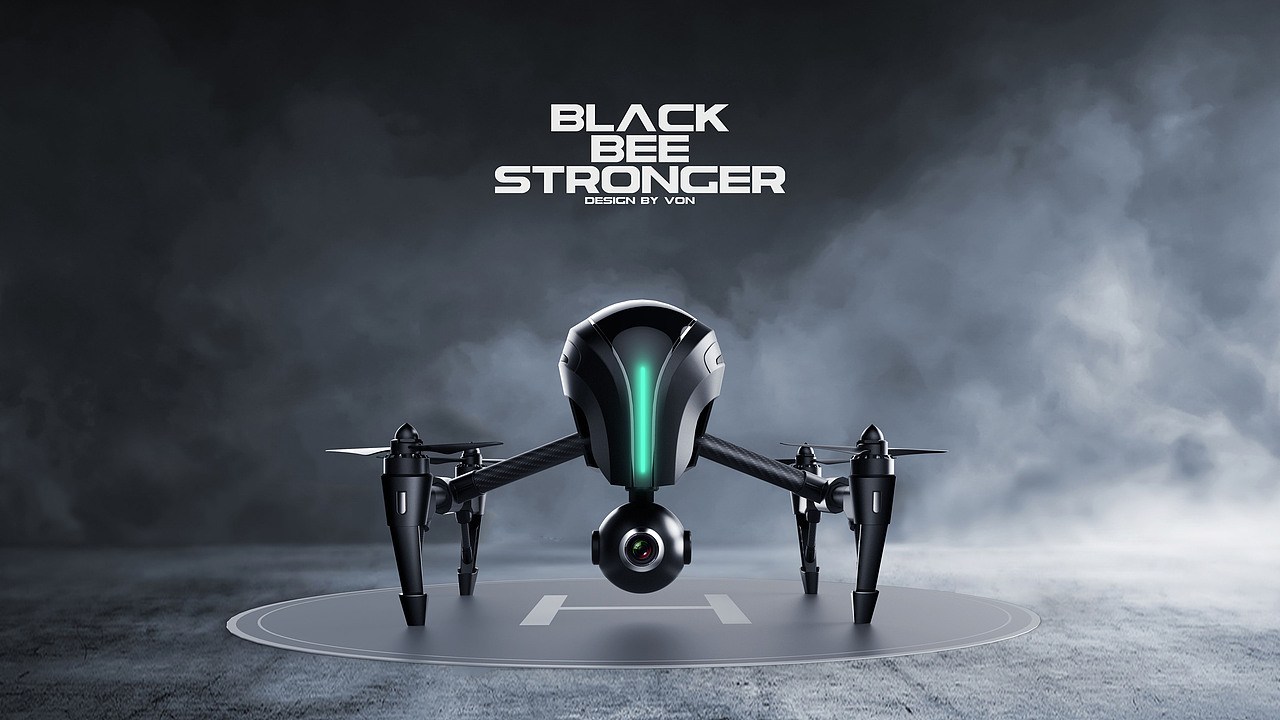 电竞概念无人机,无人机中的战斗机