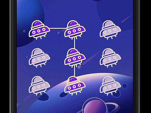 手机锁屏主题页