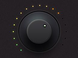 臨摹ps質(zhì)感旋鈕