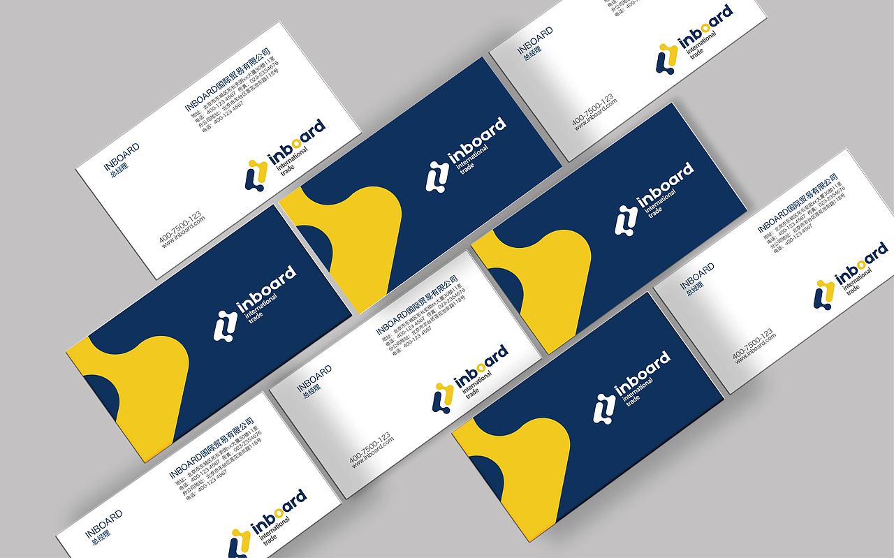 INBOARD 品牌VIS设计（图ZMTEzNjE3NjQ4） - 品牌 - 站酷设计师黄金加蓓原创素材 - 站酷ZCOOL
