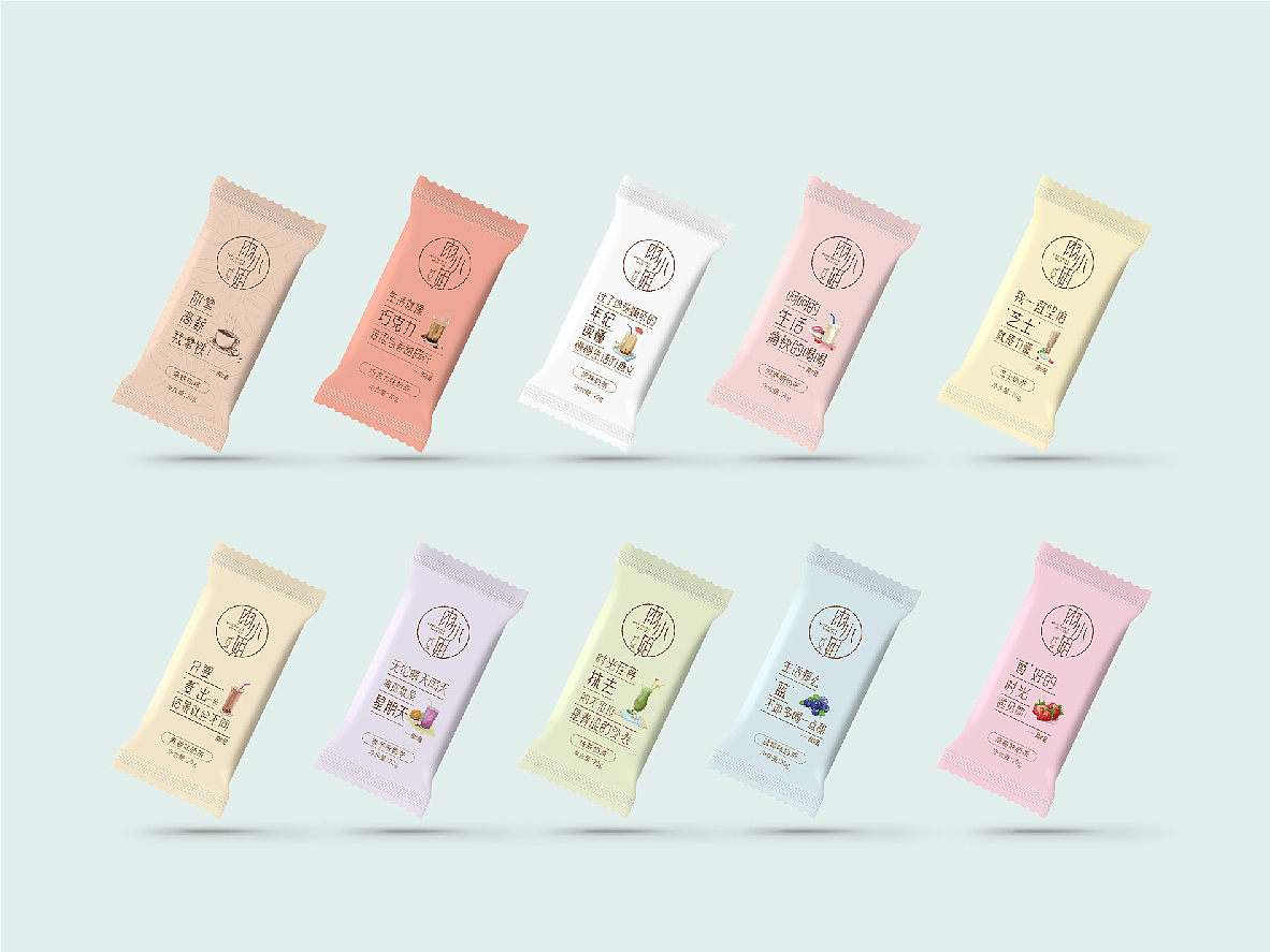 雨小姐奶茶包装