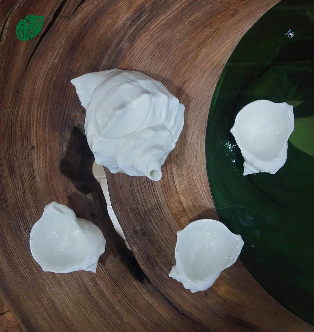 海螺壶与杯，再造自然出品。（图ZOTYxODQ0MzY=） - 生活用品 - 站酷设计师知上策划与设计原创素材 - 站酷ZCOOL