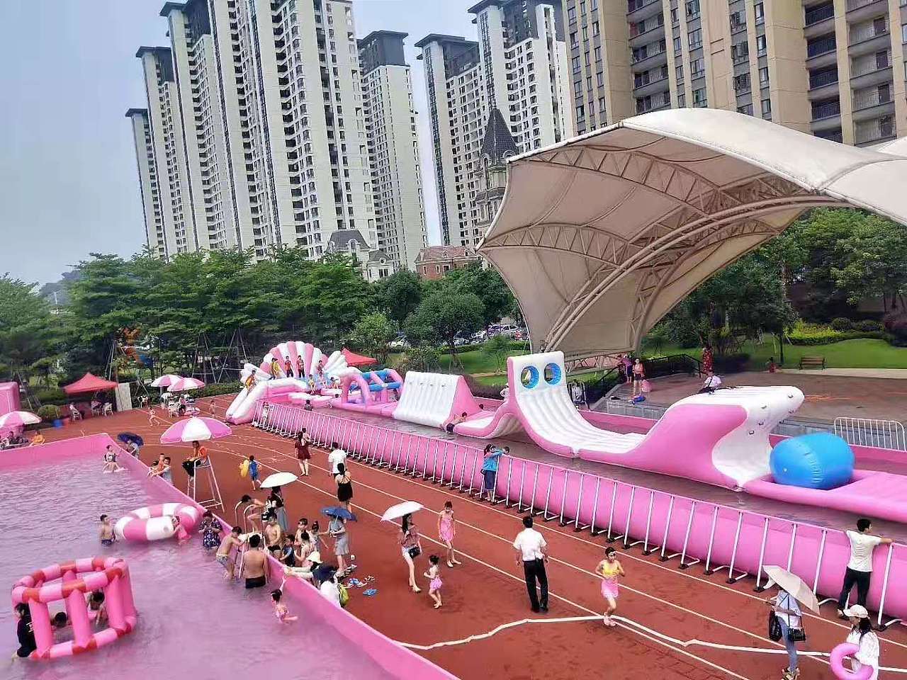 暖场活动鲸鱼岛 猪猪乐园价格