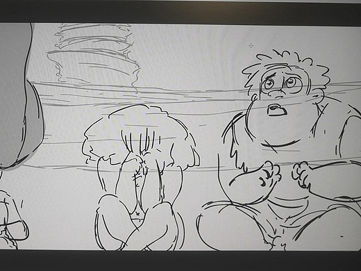 疯狂原始人   分镜临摹