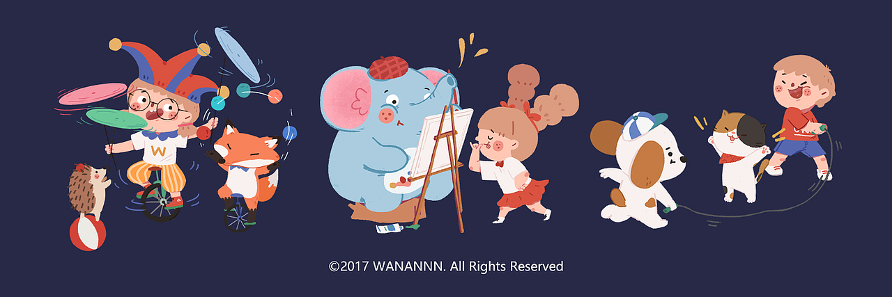 WANANNN 2017作品集(图ZMTAwNzg4MjQw) - 商业插画 - 站酷设计师WANANNN原创素材 - 站酷ZCOOL