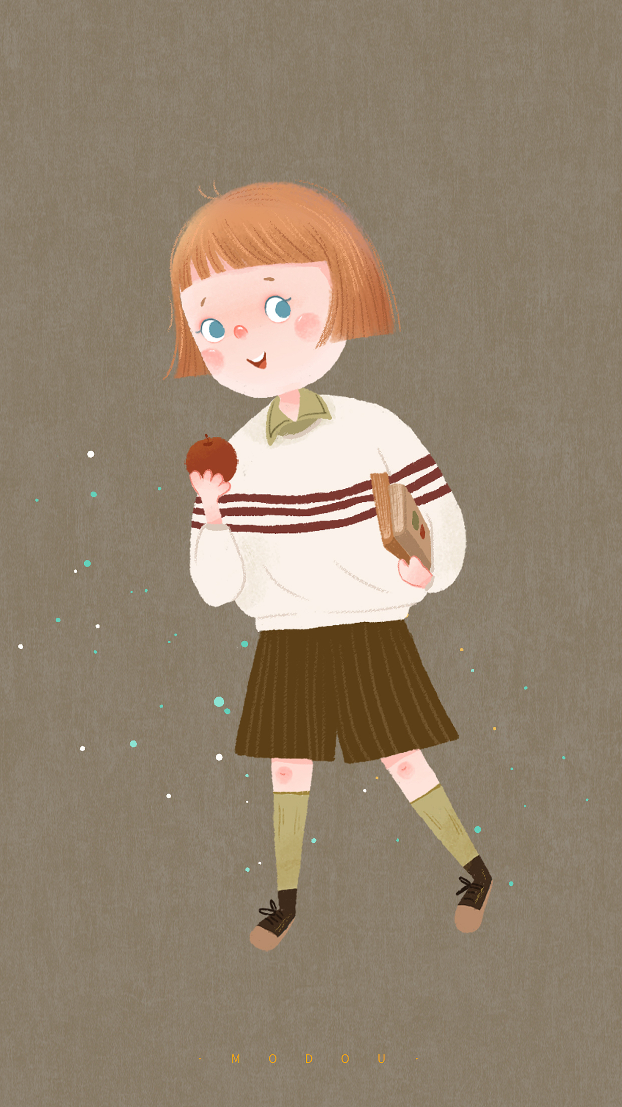 小女孩插画教程