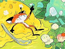 【原创插画】小狐狸的旅行日记系列