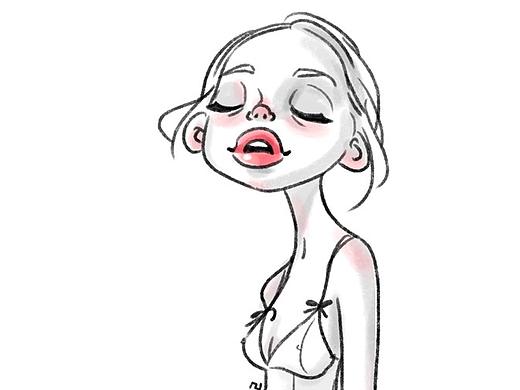素描卡通角色小练习