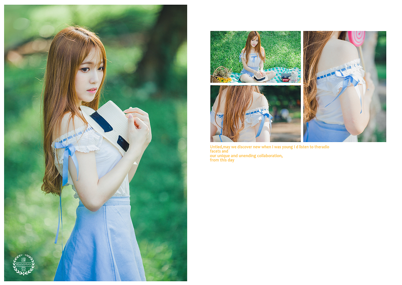 阳光下的少女（图ZNTUwMzEyNDg=） - 人像摄影 - 站酷设计师绿豆1111原创素材 - 站酷ZCOOL