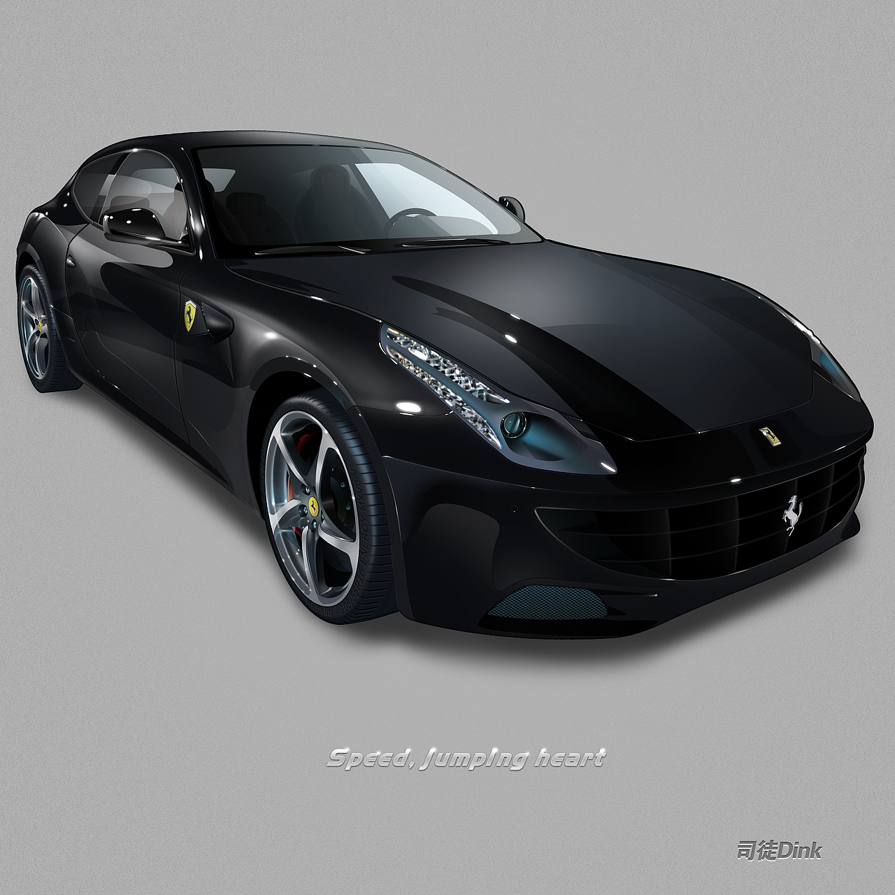 青春路上，唯一不变的是速度和跳动的心（图ZNzE4Nzg0MA==） - 商业插画 - 站酷设计师Dink张原创素材 - 站酷ZCOOL