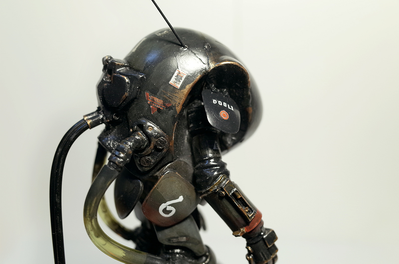 THE DOGS OF WAR - 中年苦手的手工劳技课 (横山宏 MA.K 喷涂改造作品)