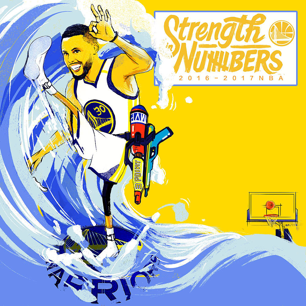 2016-2017nba-golden state warriors金州勇士