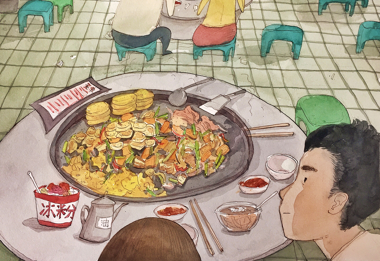 那些年我画过的贵阳小吃