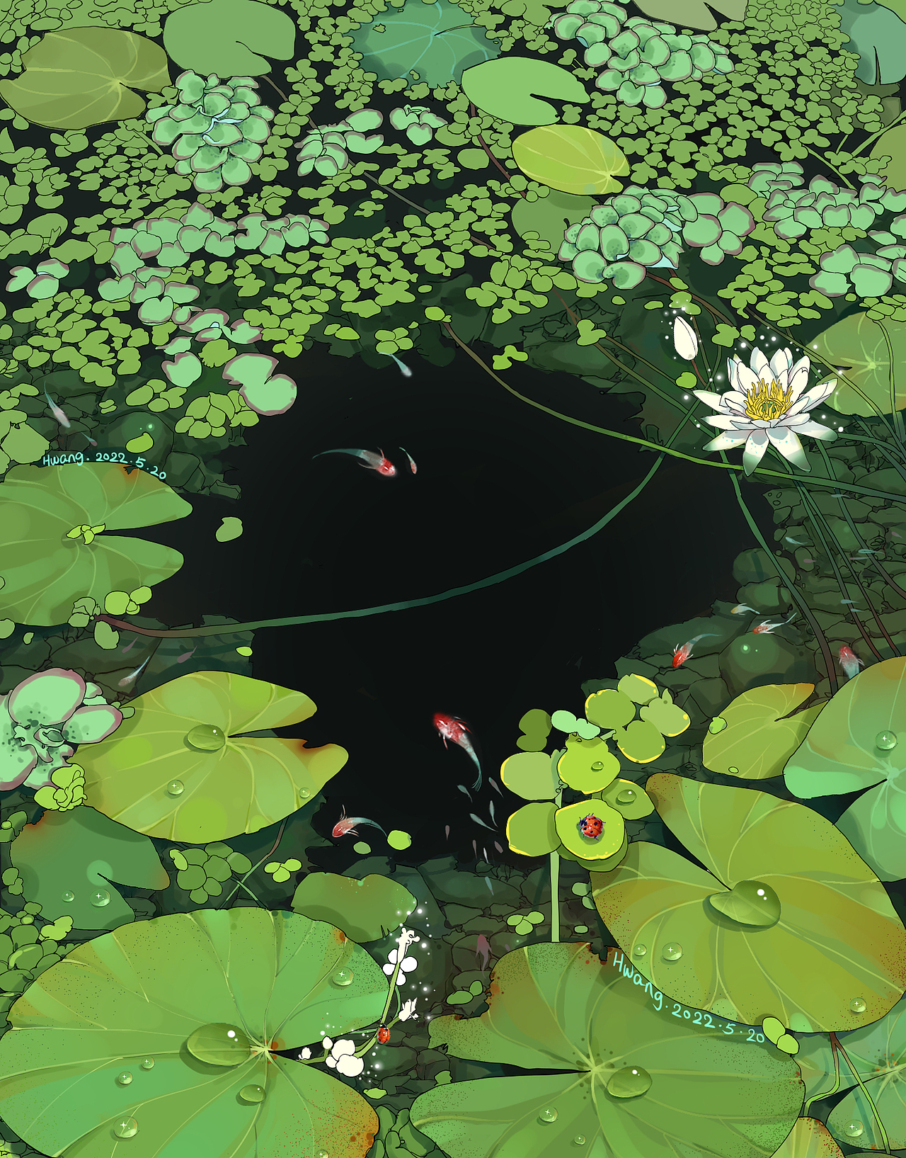 五月份绿植插画系列合集（图ZMzAzNjA1NjQw） - 商业插画 - 站酷设计师猫吃鱼不吐刺儿原创素材 - 站酷ZCOOL