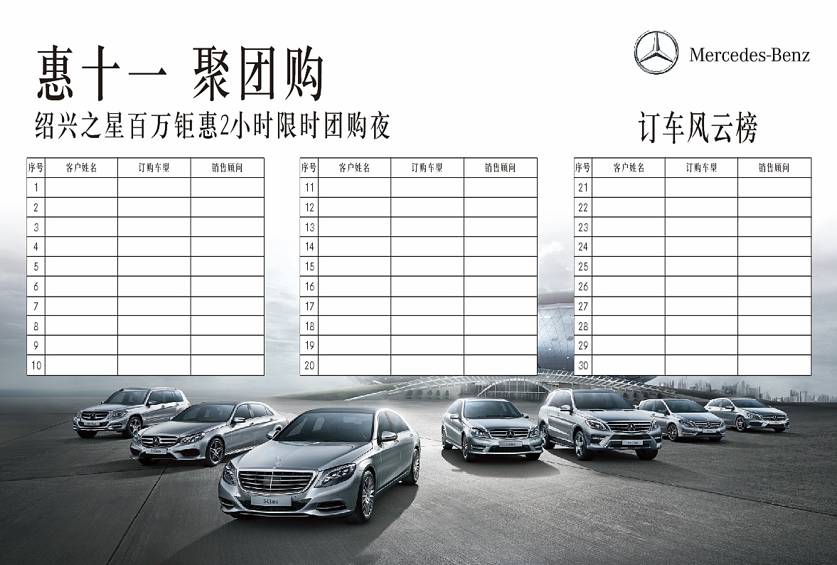 订车风云榜