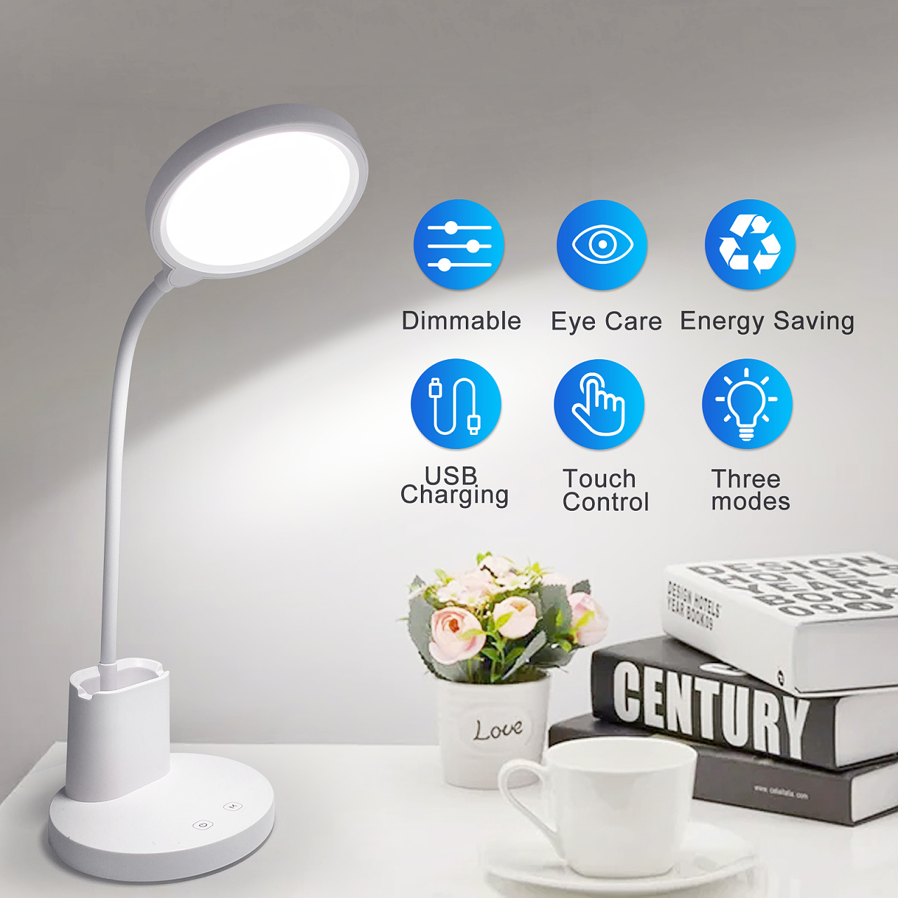 亚马逊台灯主图a |平面|海报|123m鹿mm - 原创作品 - 站酷 (zcool)