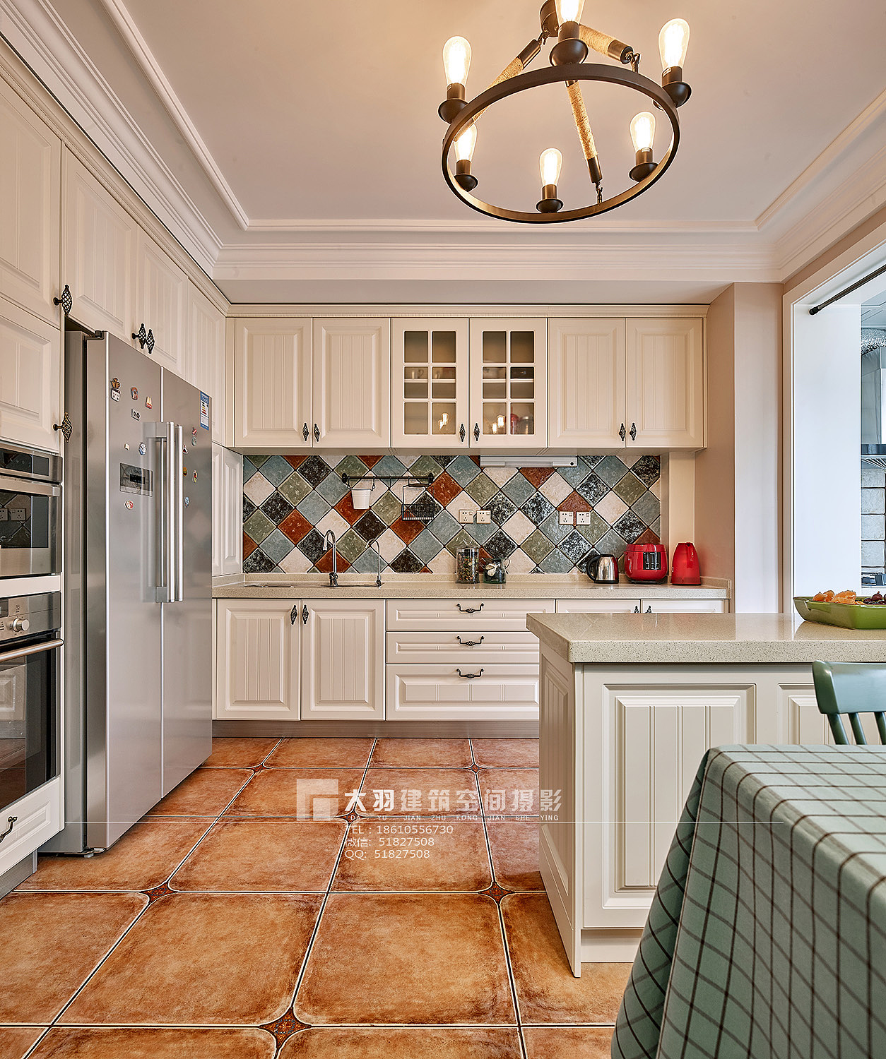 复古美式家居设计实景拍摄（图ZMjAwOTUzODE2） - 环境/建筑摄影 - 站酷设计师北京大羽空间摄影原创素材 - 站酷ZCOOL