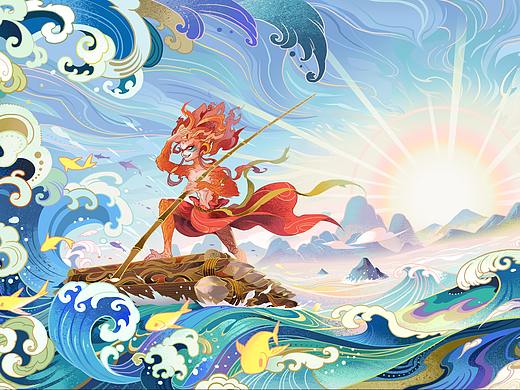  梦幻西游 花果山预热同人