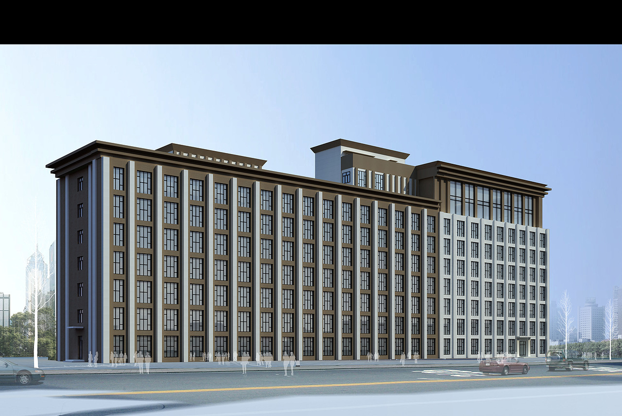 老年公寓单体效果图（图ZNjQ3MTQzMTI=） - 建筑设计 - 站酷设计师崔菲菲原创素材 - 站酷ZCOOL