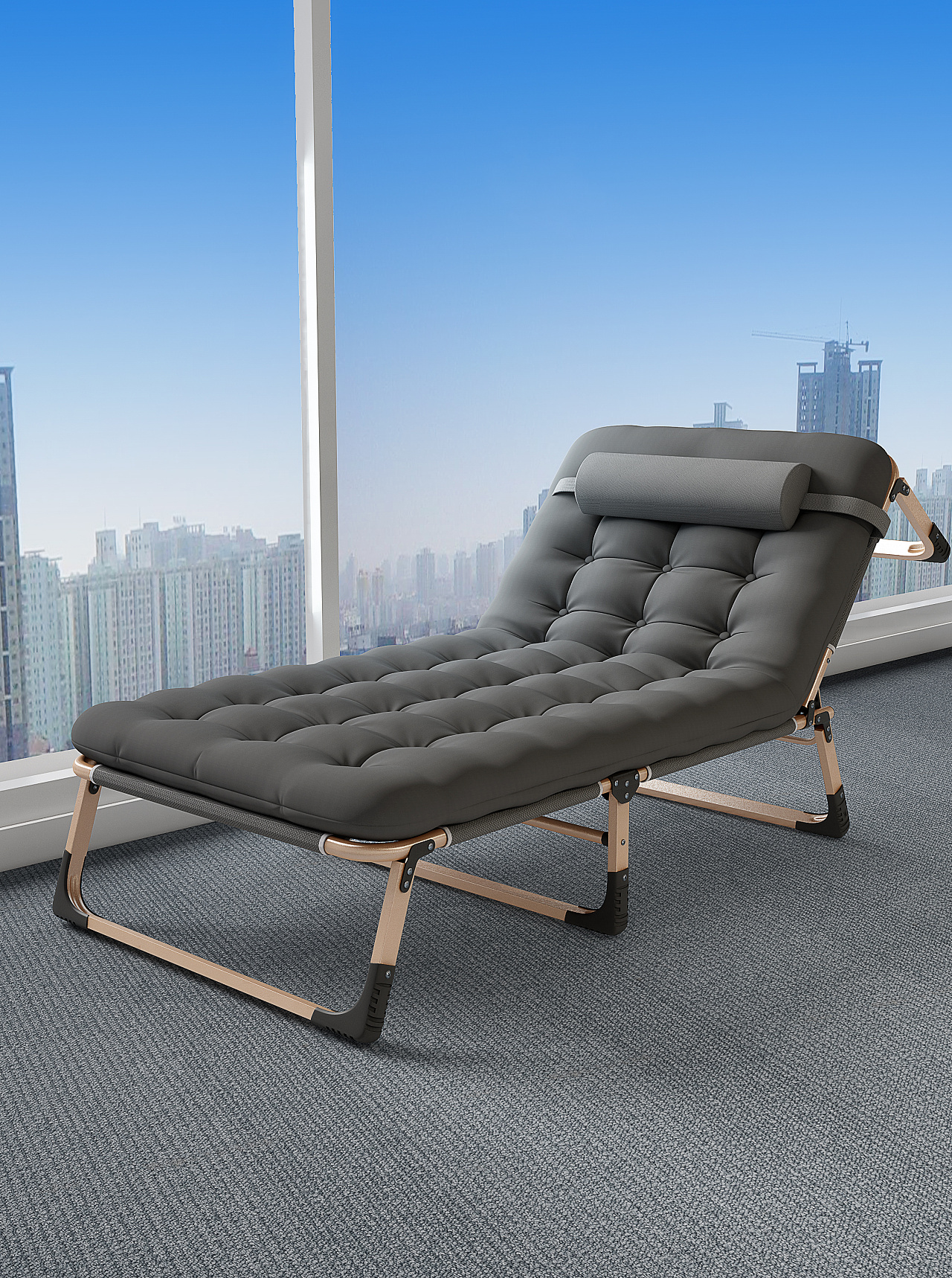 折叠床三维建模渲染