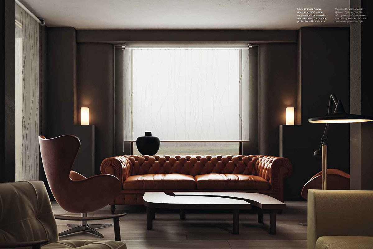 Mycore窗帘 高端品质的简约之作