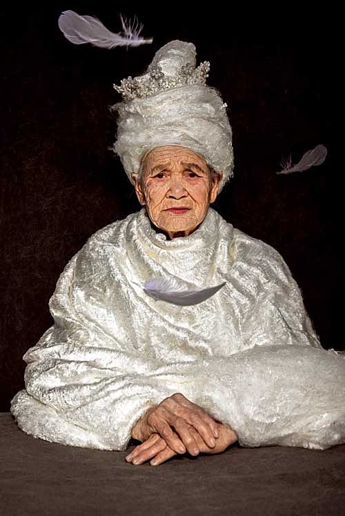 时尚老人系列|巴马百岁老人