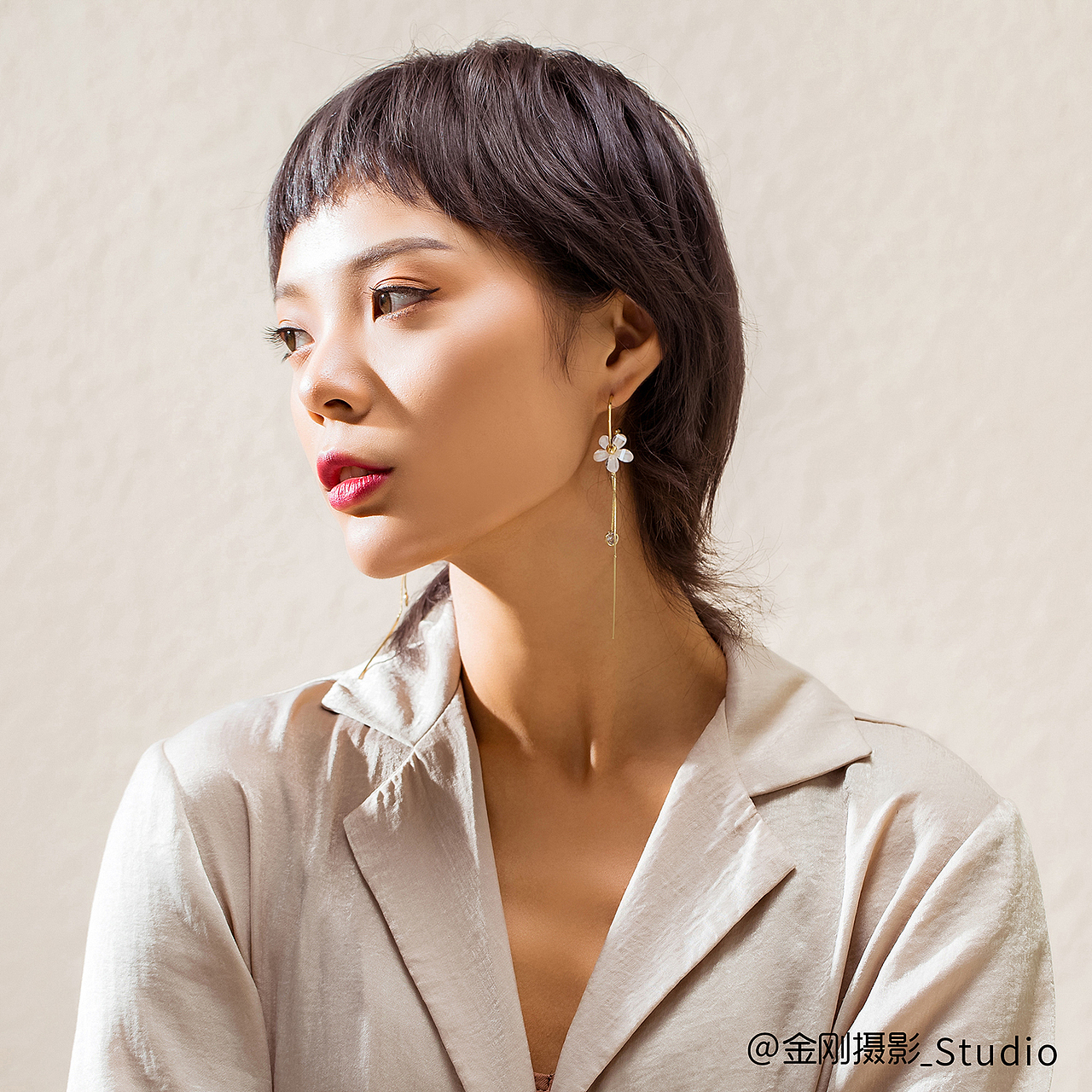 饰品耳钉耳环拍摄（图ZMTY5MTcyNzky） - 人像摄影 - 站酷设计师金刚摄影原创素材 - 站酷ZCOOL