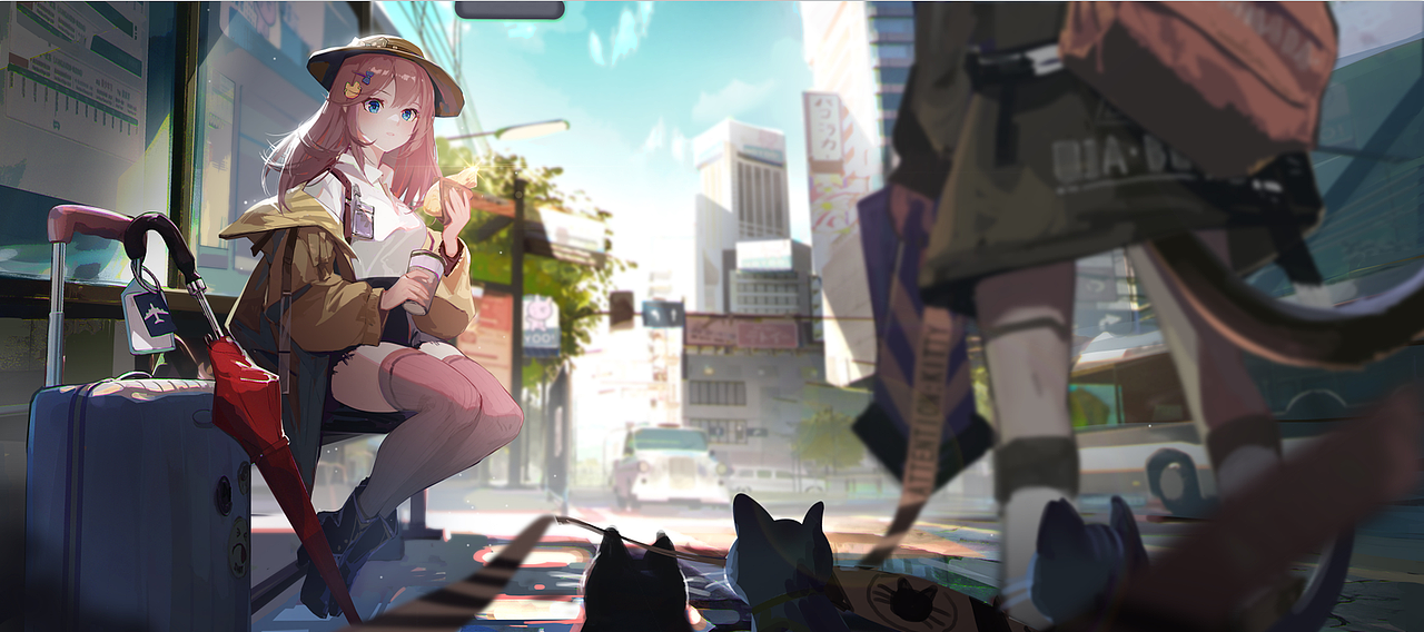前方恶猫来袭（图ZMjg1NTAzMjY0） - 游戏原画 - 站酷设计师正牌鱼小闲原创素材 - 站酷ZCOOL
