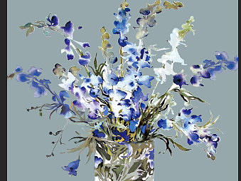 家纺设计 / 亚马逊家纺设计 / 原创家居装饰设计-花束