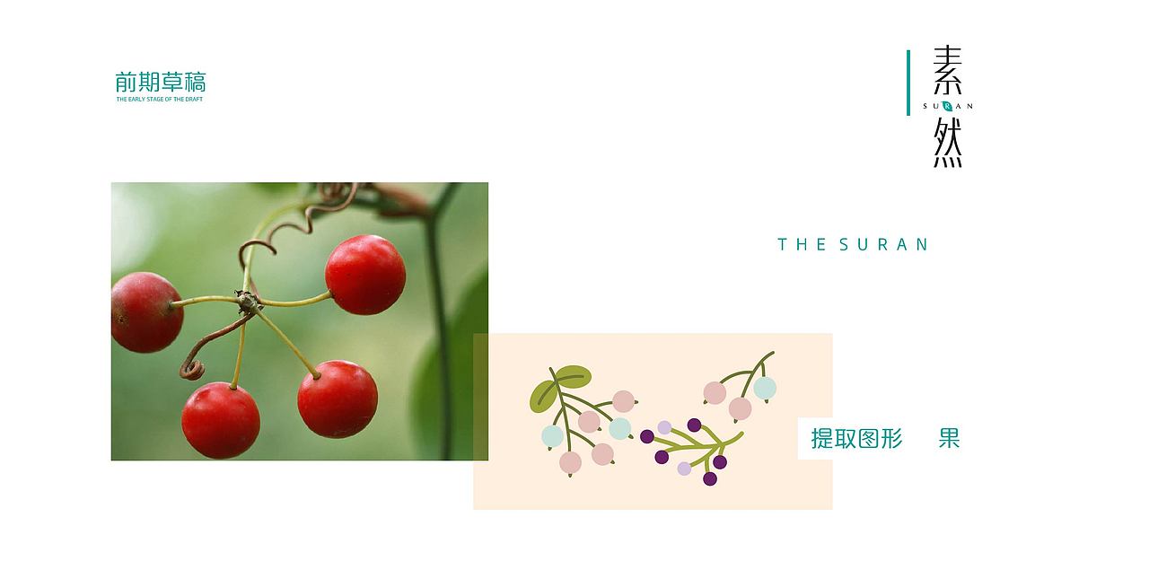 素然 <品牌设计> VI手册  海报