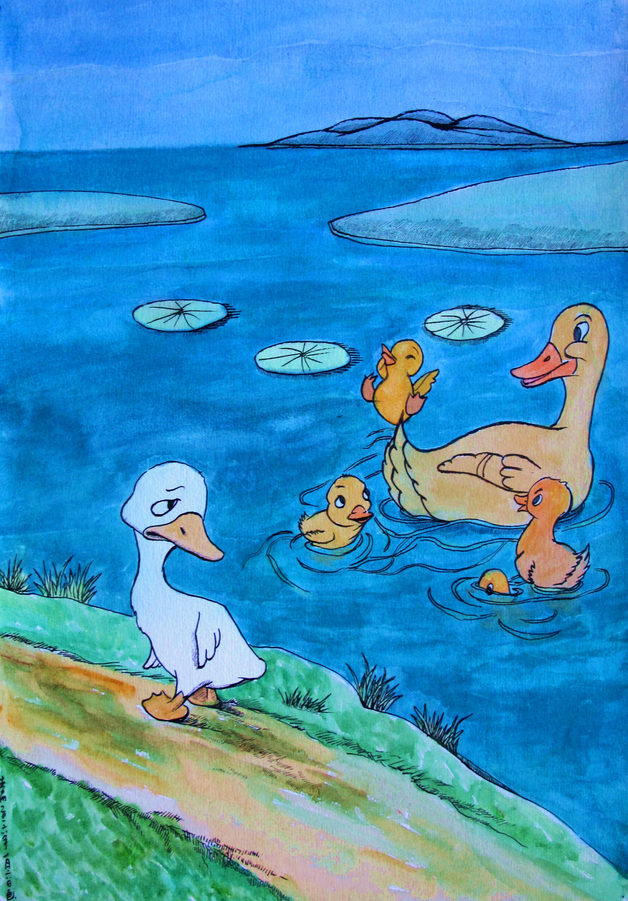 《安徒生童话》 第三章 丑小鸭