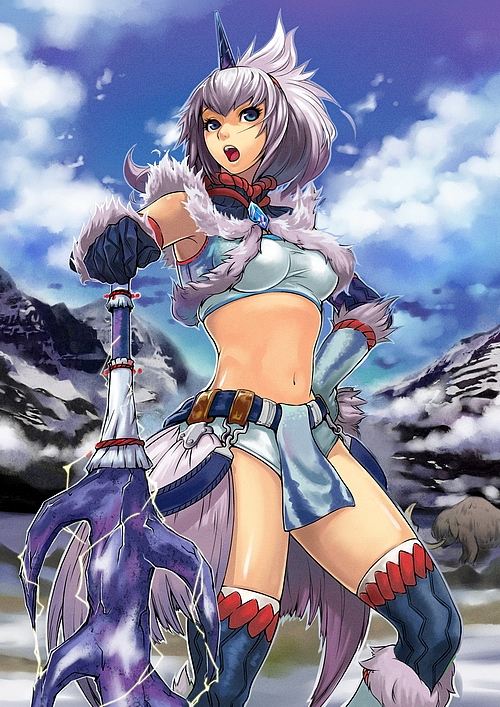 从陆地到海洋的日子怪物猎人个人同人本