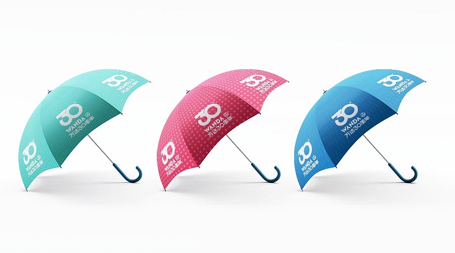万达30周年庆logo设计全案(图ZNTE1MDEwNDQ=) - Logo - 站酷设计师觅艺品牌设计原创素材 - 站酷ZCOOL