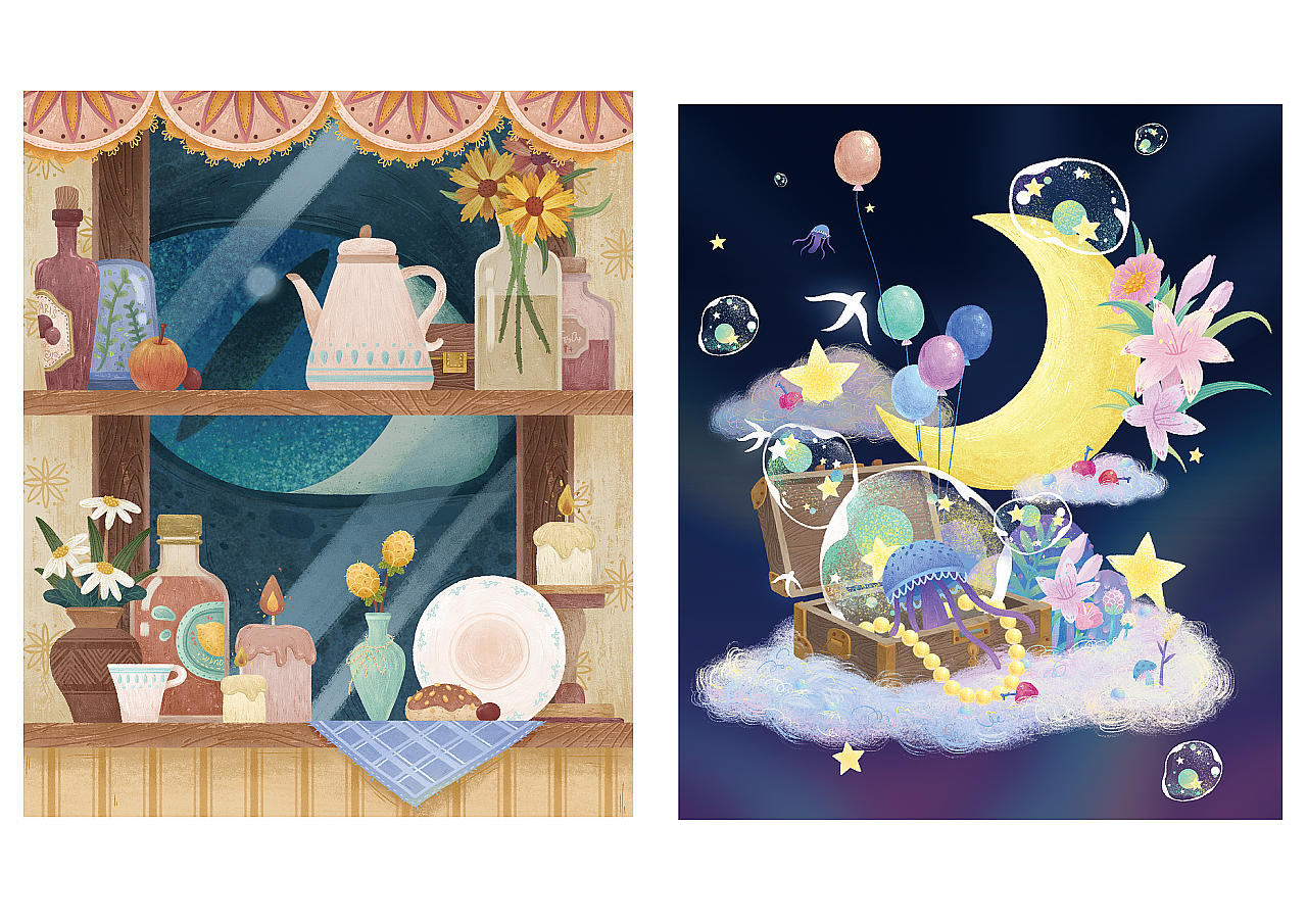 2020·年终总结（图ZMjM3NDY0MTc2） - 艺术插画 - 站酷设计师玛丽莲秋裤原创素材 - 站酷ZCOOL