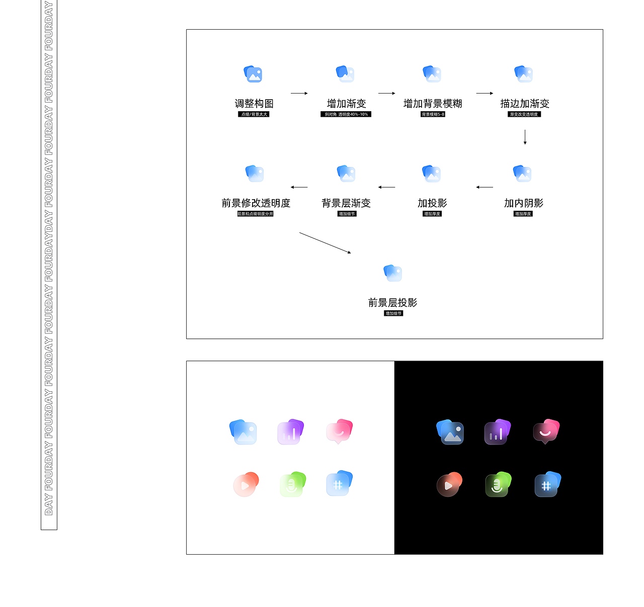 磨砂玻璃icon分析