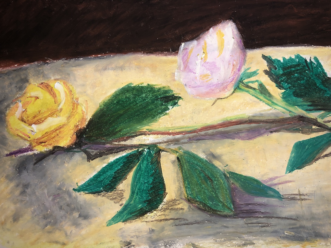 油画棒|大师临摹