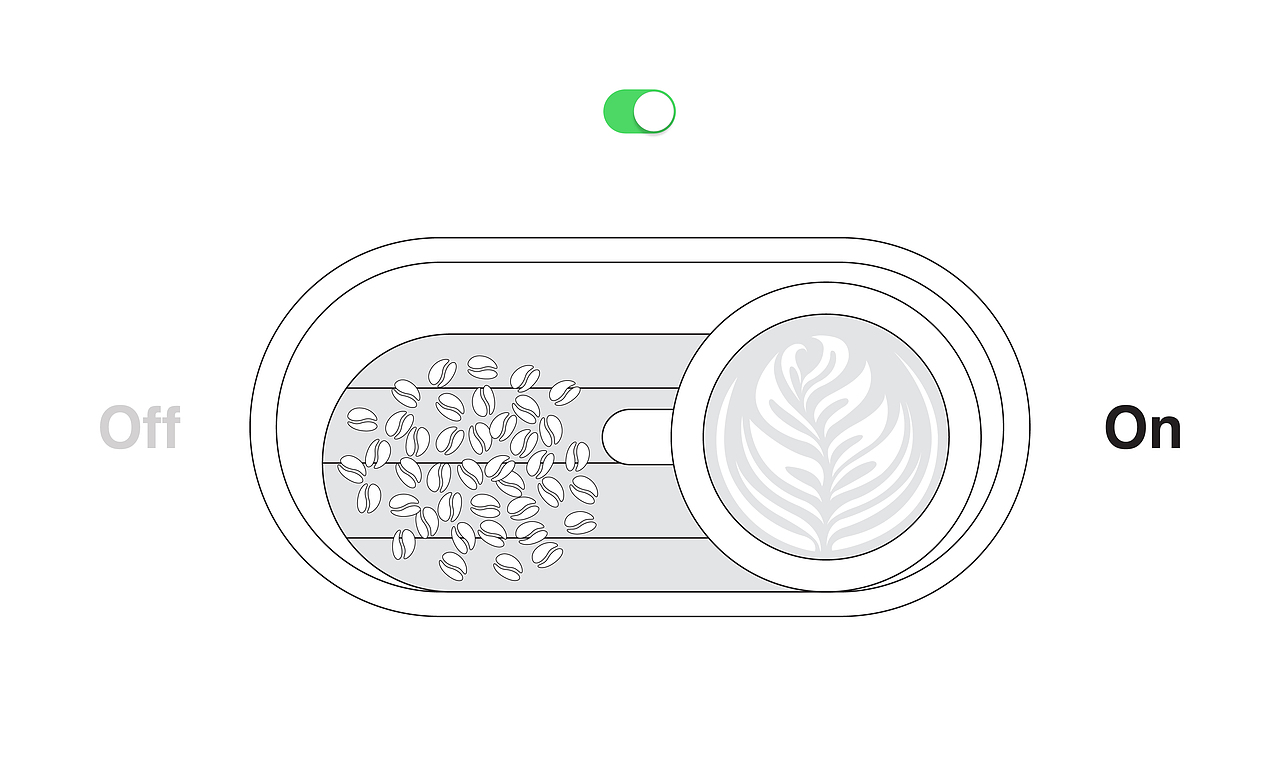 咖啡开关按钮 UI - Toggle Button Design（图ZMTI5MjMwOTY4） - APP界面 - 站酷设计师CB设计原创素材 - 站酷ZCOOL