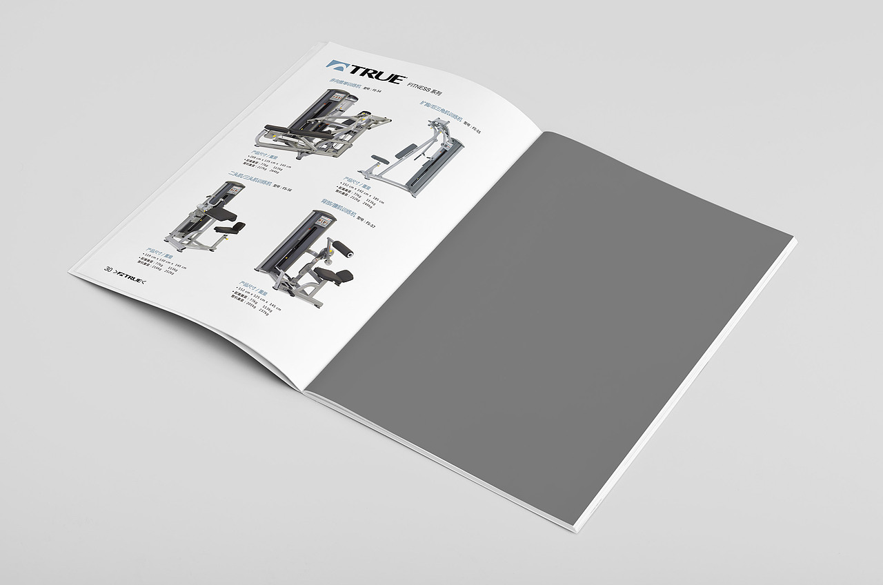 健身器械画册 l true|平面|书籍/画册|zy朝阳_原创作品-站酷zcool