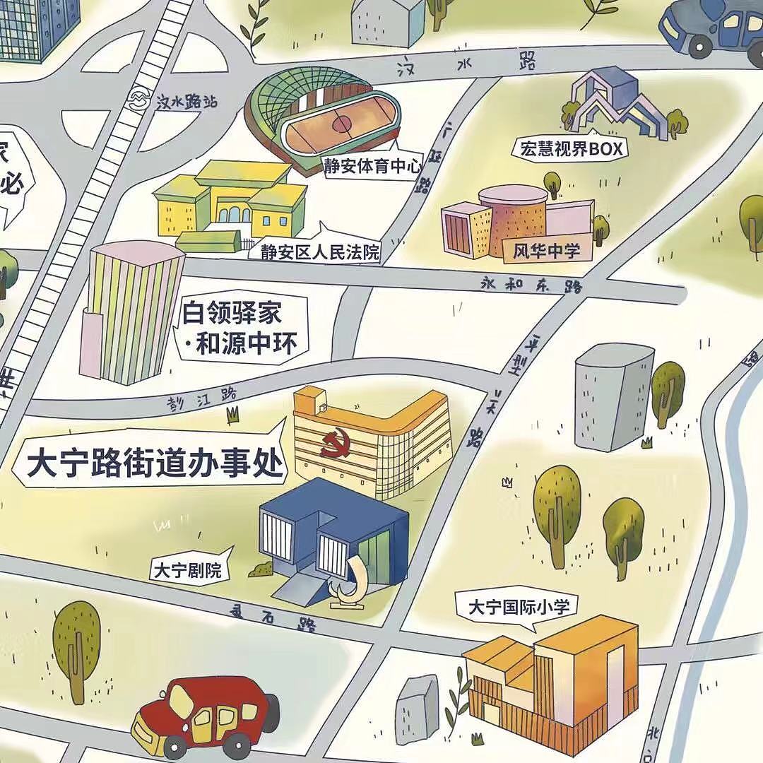 手绘地图（图ZMTcxMzc2NTE2） - 商业插画 - 站酷设计师阿椒椒椒原创素材 - 站酷ZCOOL