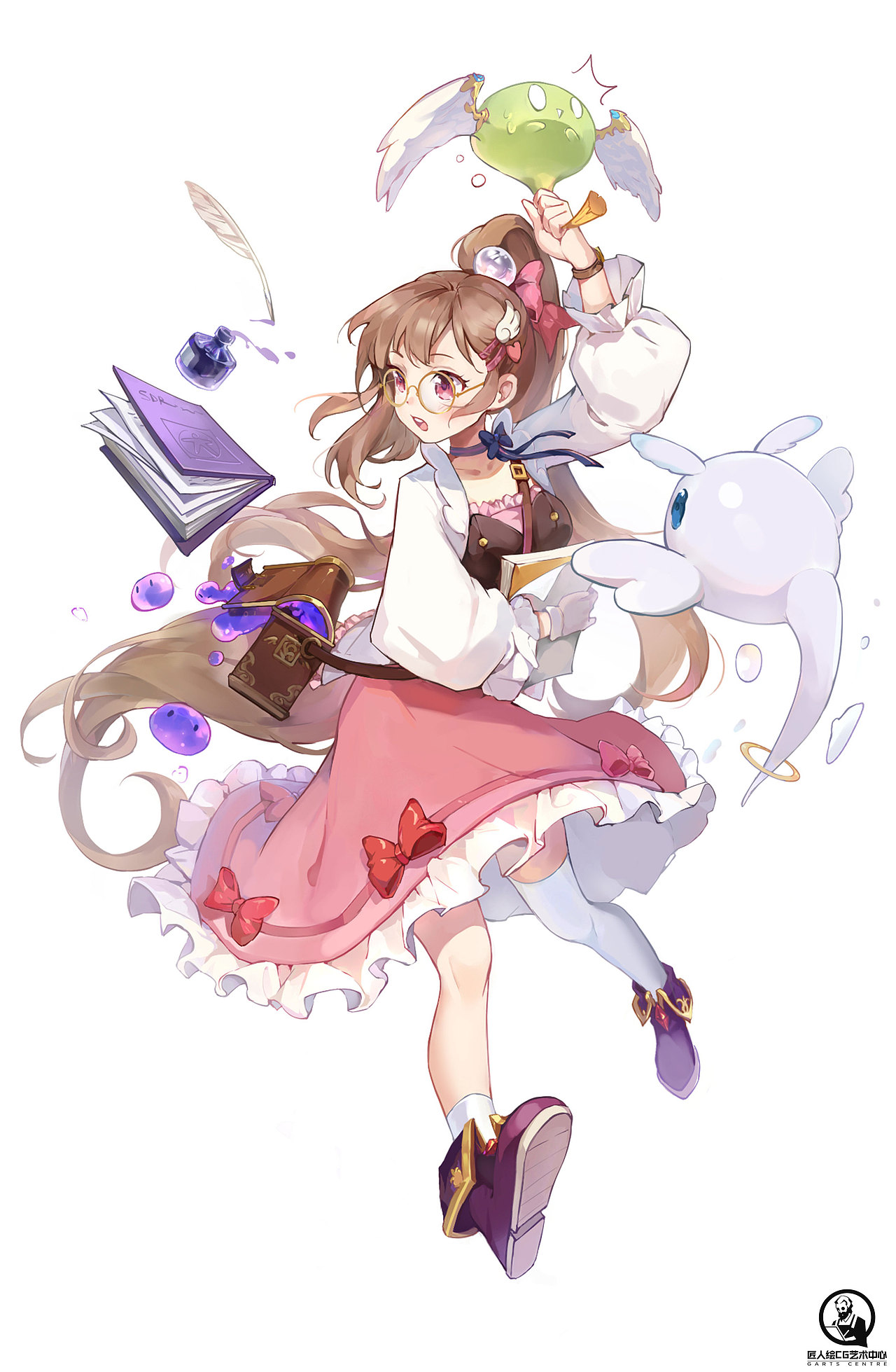 匠人绘19年日系二次元商业技法班 学员作业节选2|插画|游戏原画