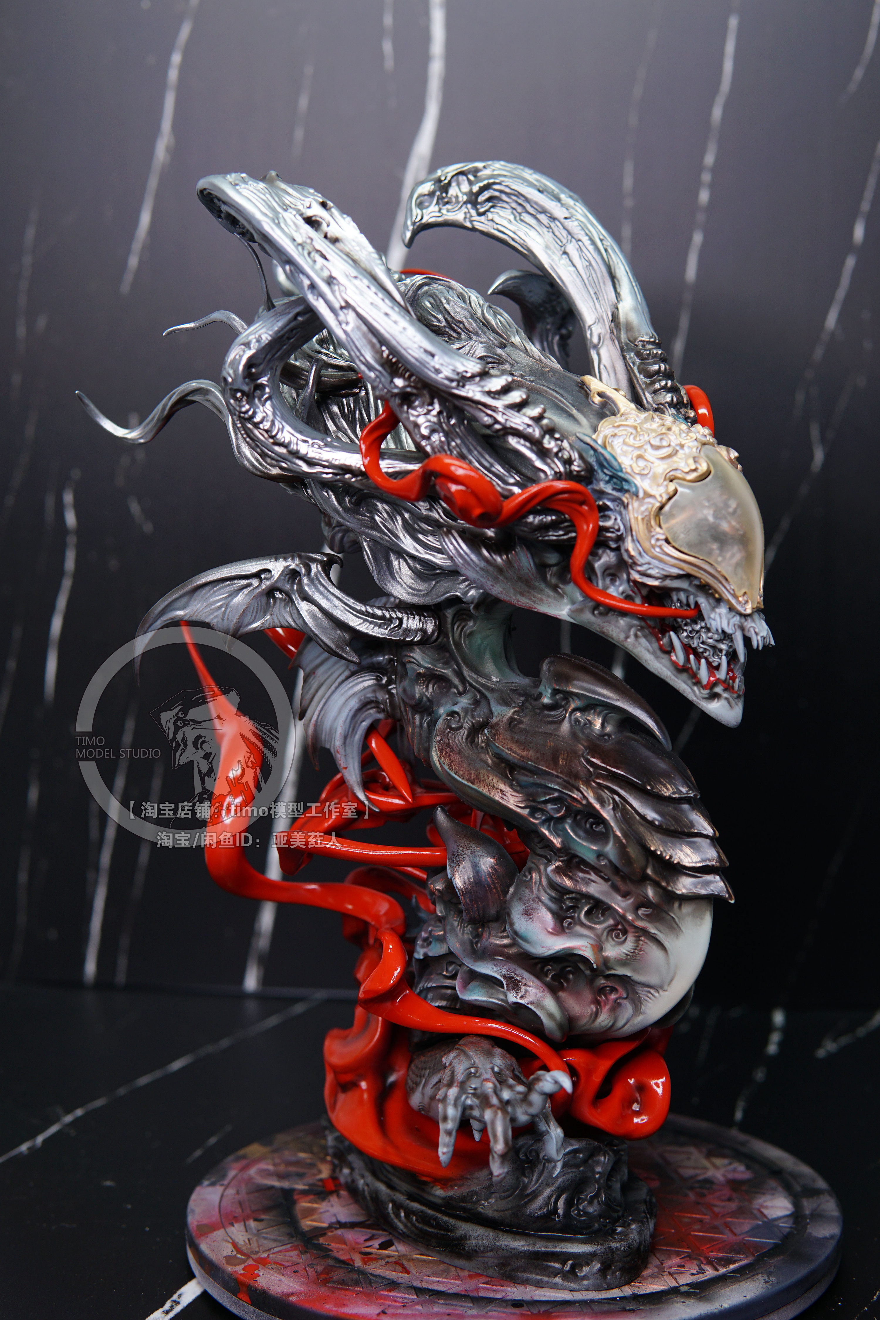 异形龙 |手工艺|手办/模玩|timo模型工作室 - 原创作品 - 站酷 (zcool