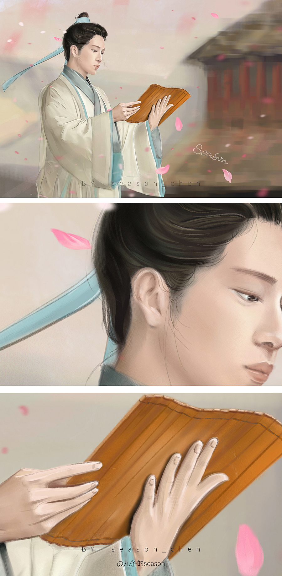 插画「相爱穿梭千年」见之不忘，思之如狂。