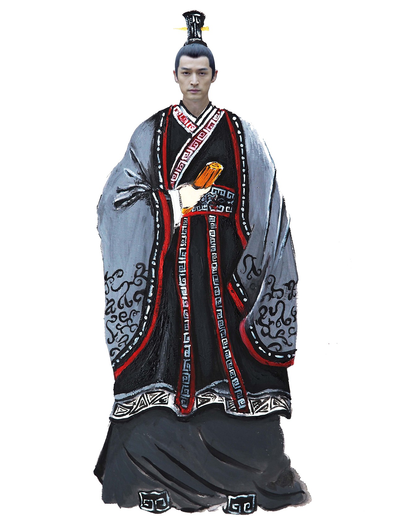 话剧商鞅服装设计大学设计作业