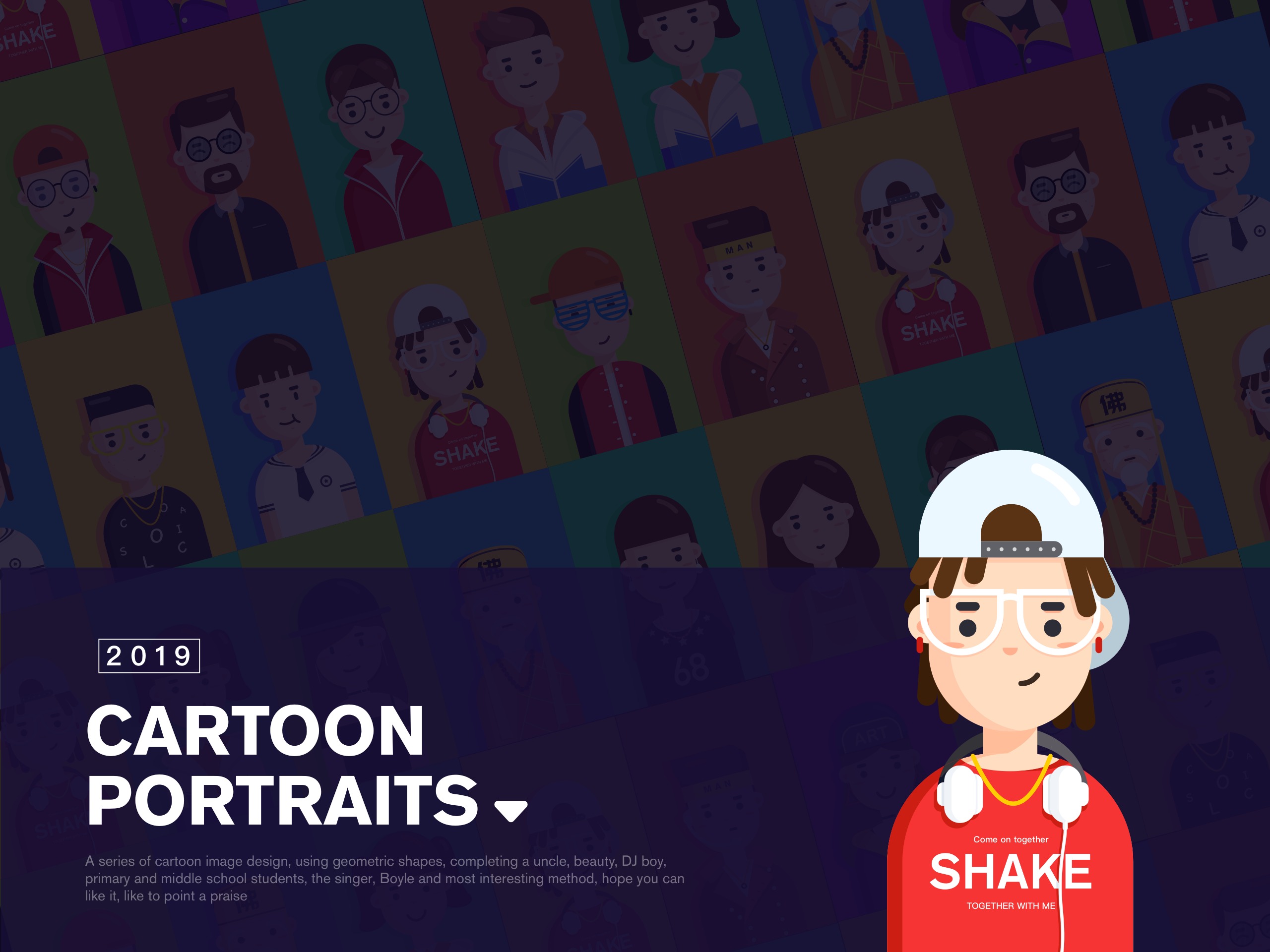 Cartoon portraits Design