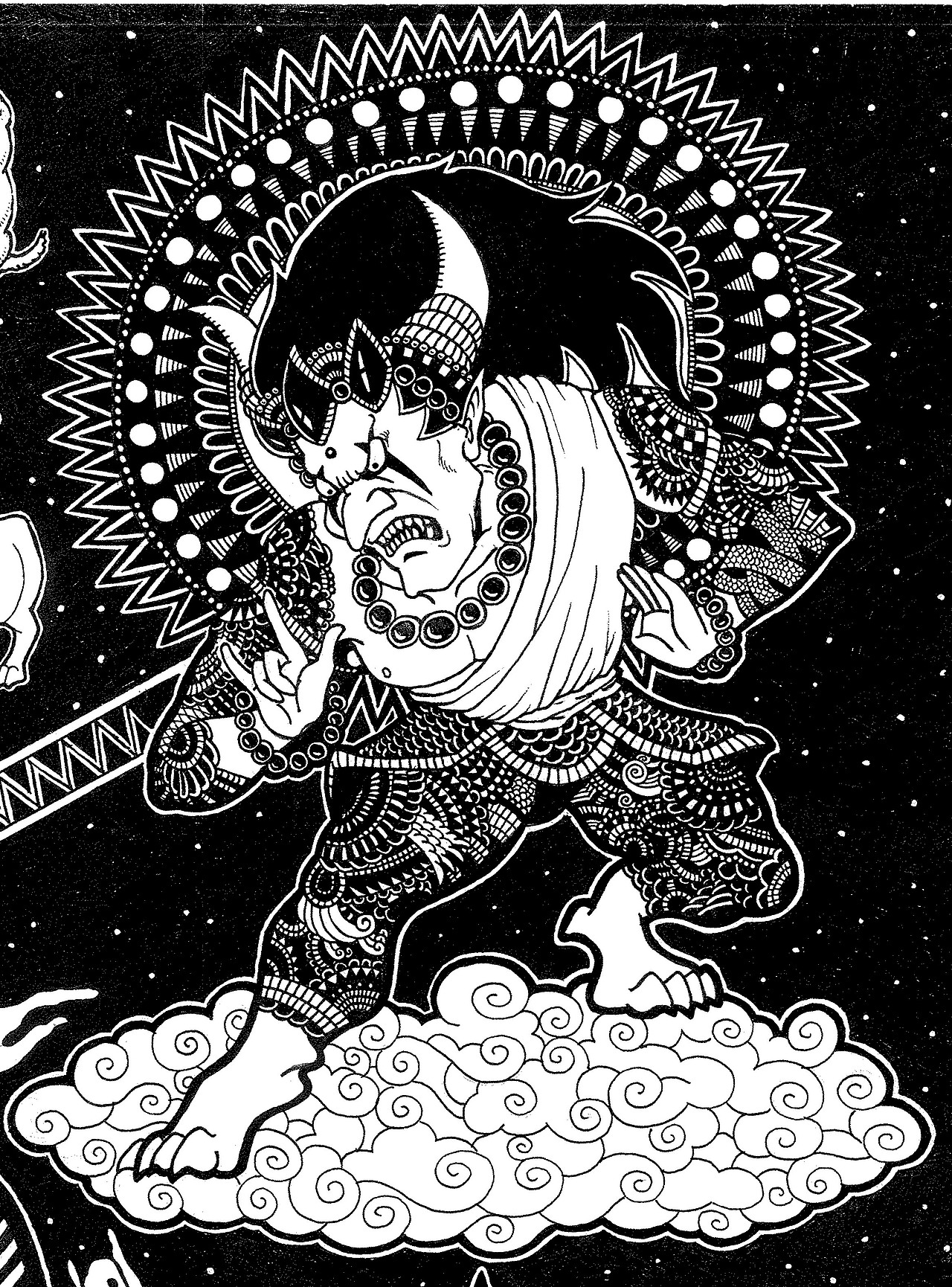 2开大画《善恶美丑》（图ZMTk3MzIxNDQ=） - 新锐潮流插画 - 站酷设计师墩小贤原创素材 - 站酷ZCOOL