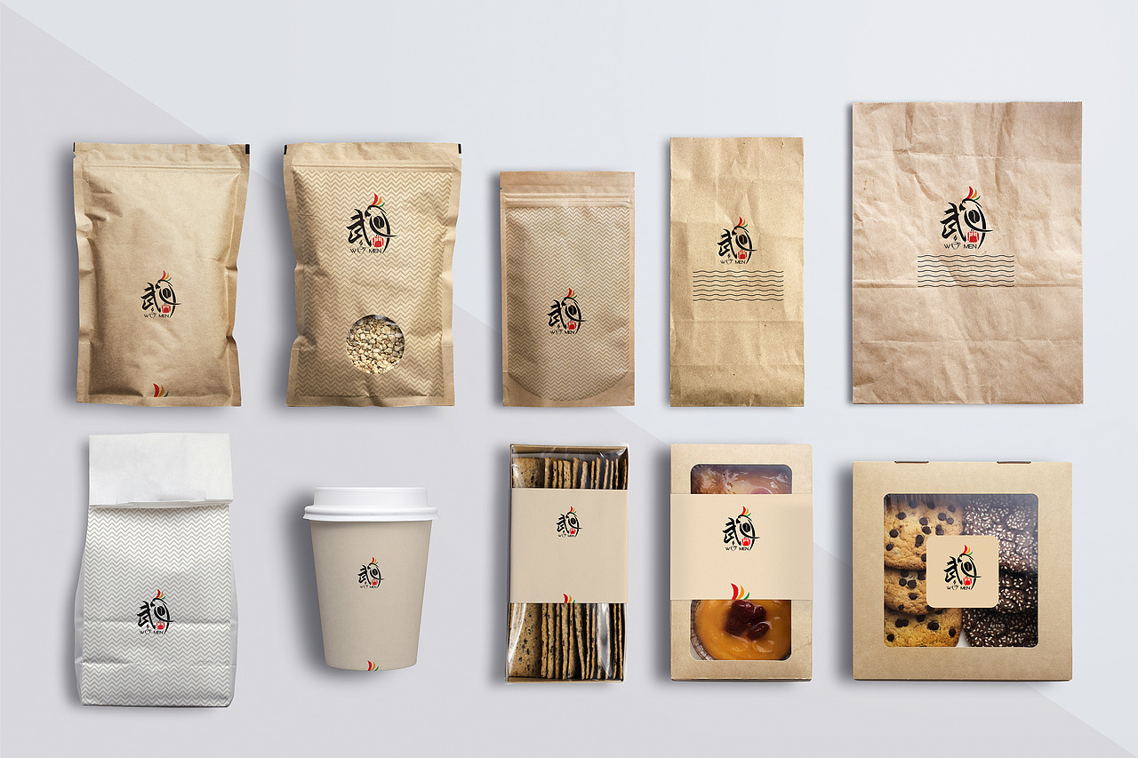 咖啡馆LOGO应用例图（图ZMTc0NzEyMTY0） - 品牌 - 站酷设计师通灵书生原创素材 - 站酷ZCOOL