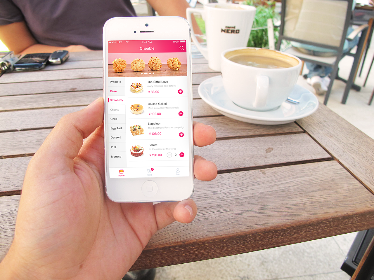 Cheable—快甜点电商app (sketch & principle)（图ZNjg4NDQ1MjA=） - APP界面 - 站酷设计师微波炉热鸡蛋原创素材 - 站酷ZCOOL